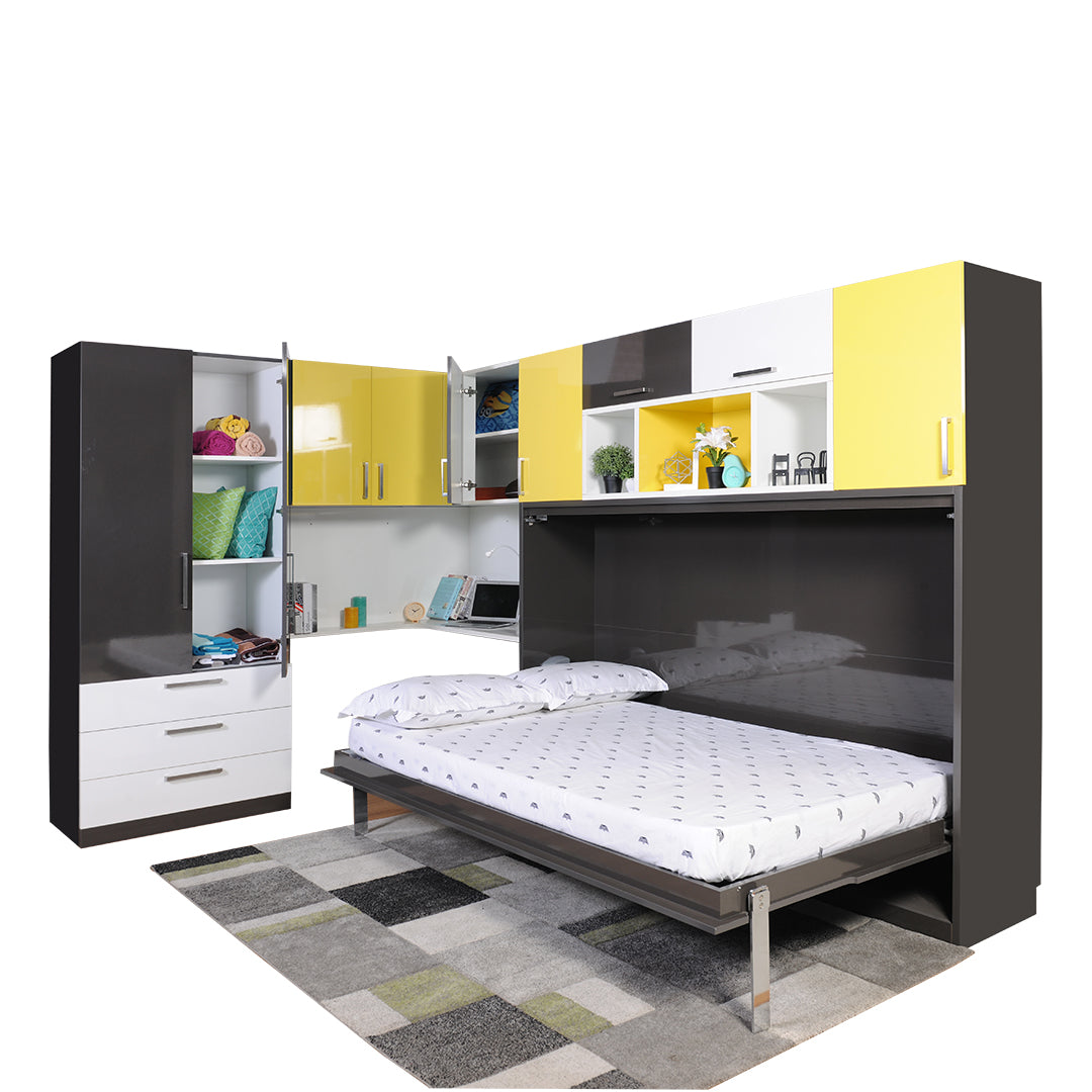 Pro - Horizontal Wall Bed - Double